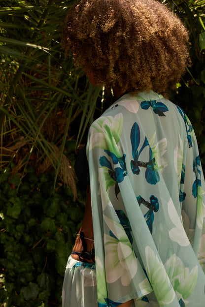 Algue Fleurie Kimono Set