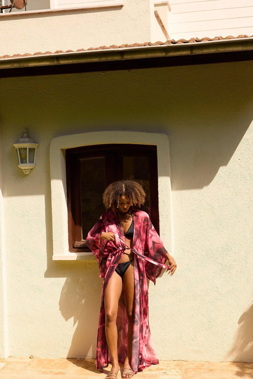 Ondes Roses Kimono DOTTO