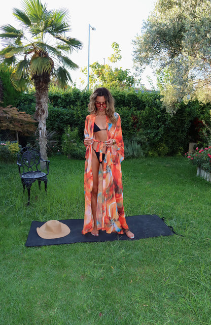 Mar Naranja Kimono