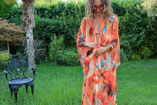 Mar Naranja Kimono