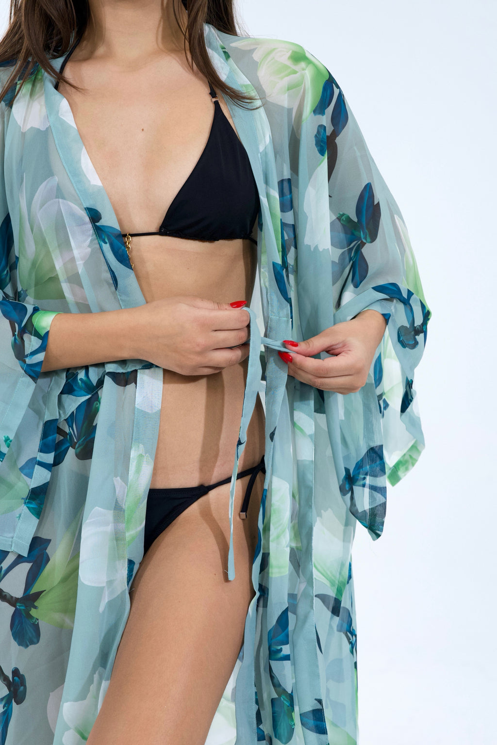Algue Fleurie Kimono