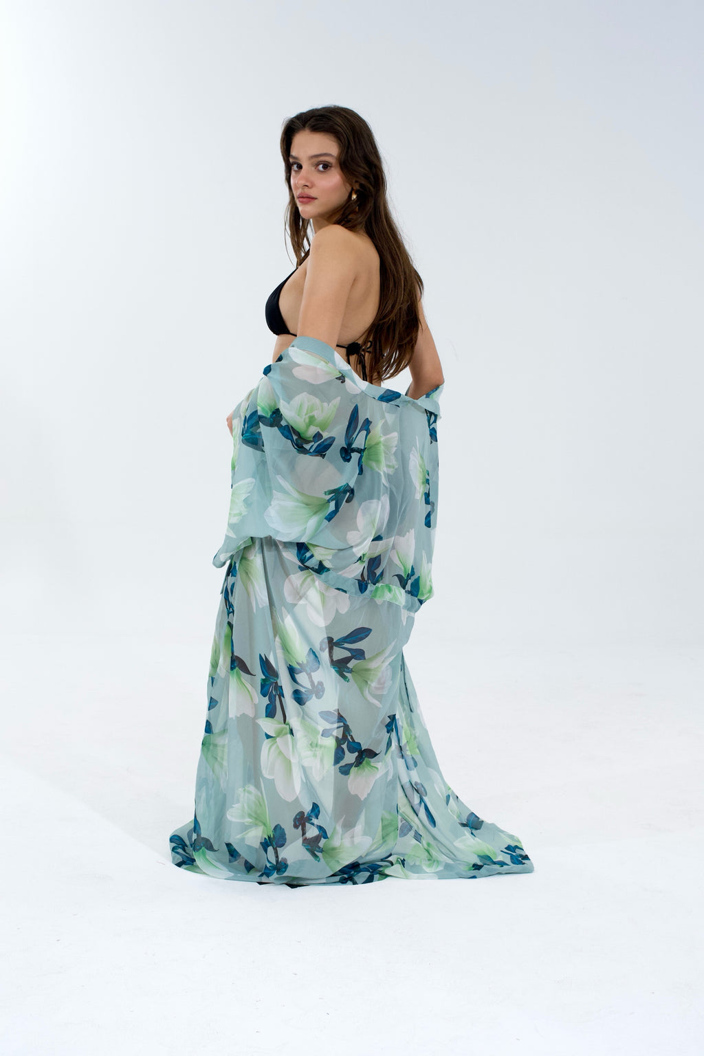 Algue Fleurie Kimono