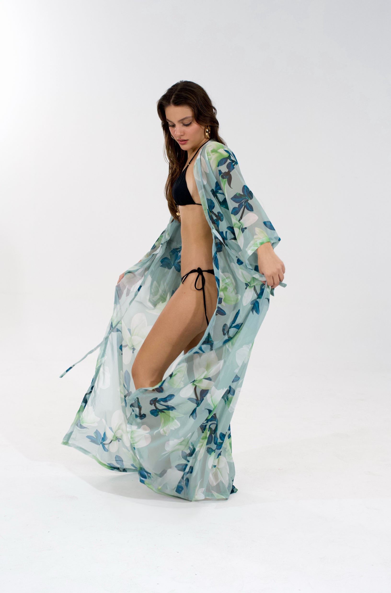 Algue Fleurie Kimono