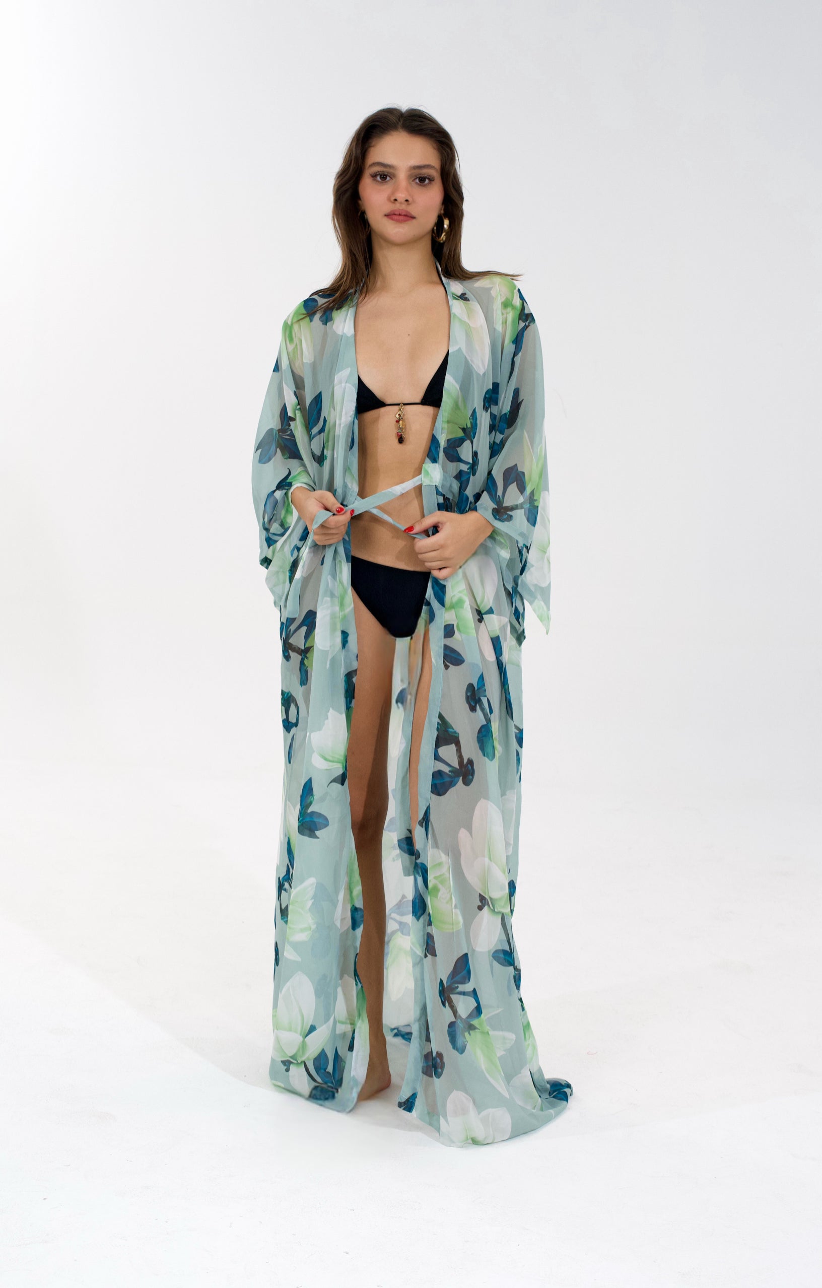 Algue Fleurie Kimono