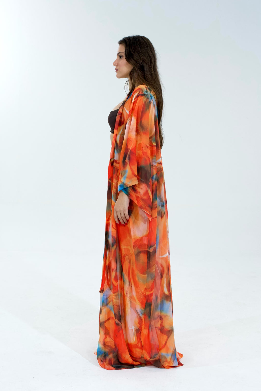 Mar Naranja Kimono