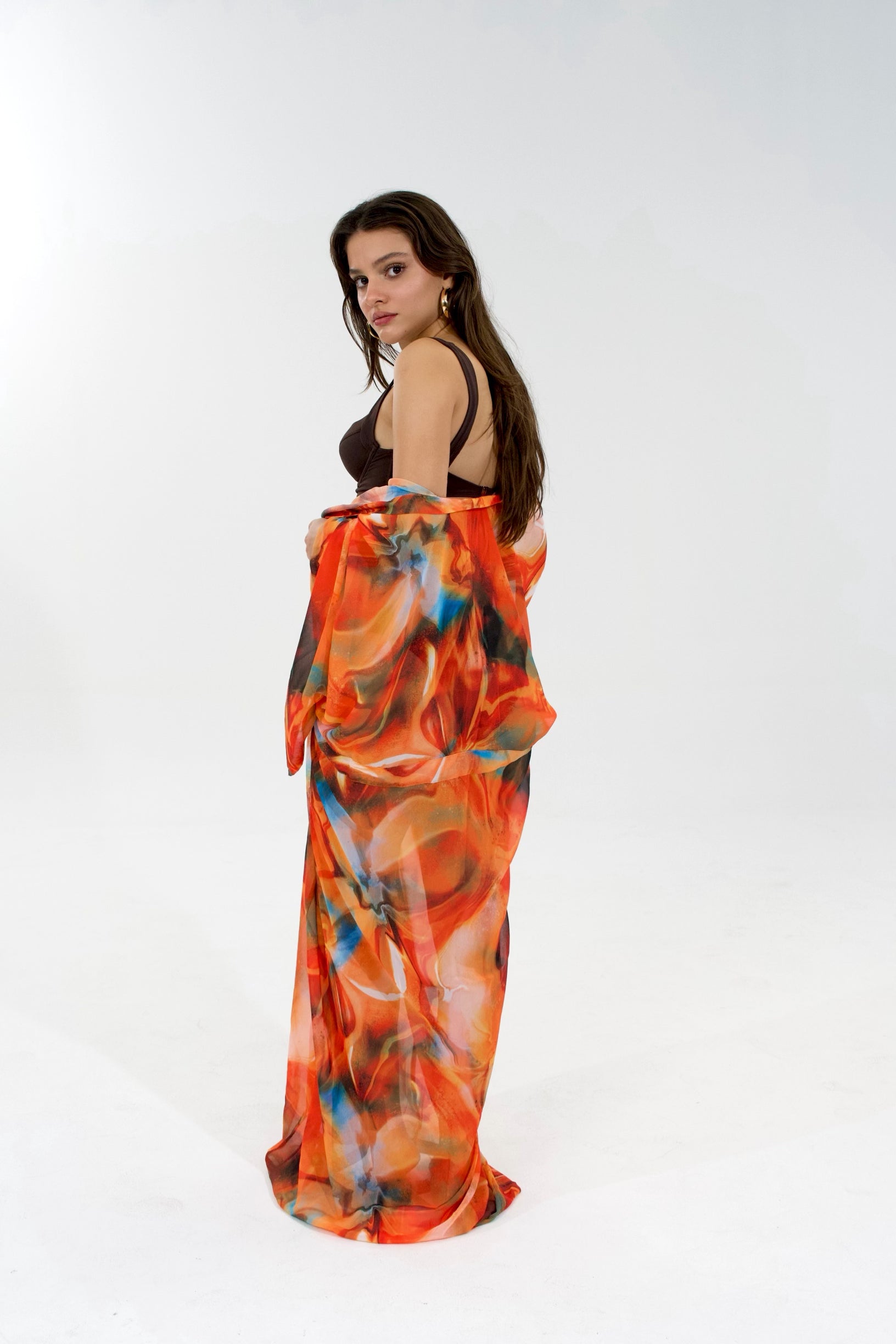 Mar Naranja Kimono
