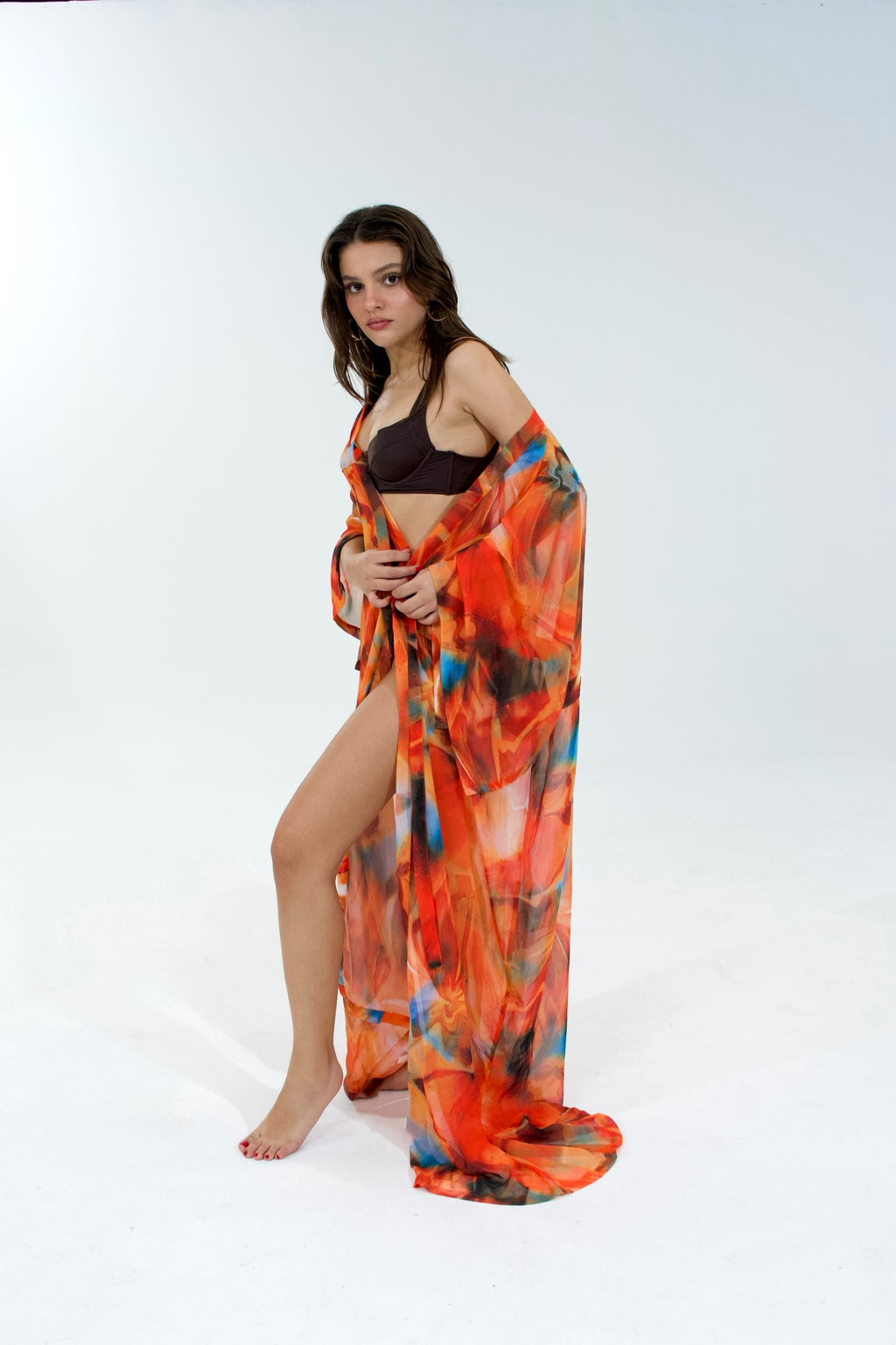 Mar Naranja Kimono