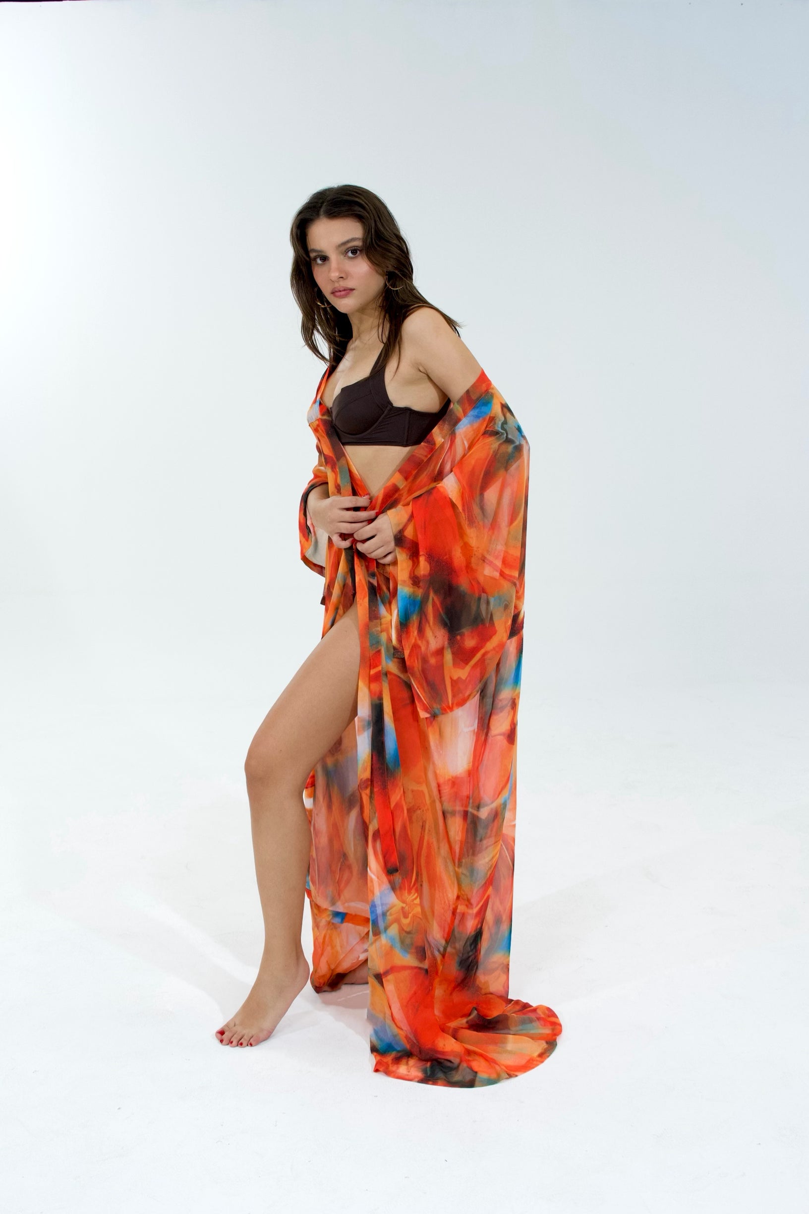Mar Naranja Kimono