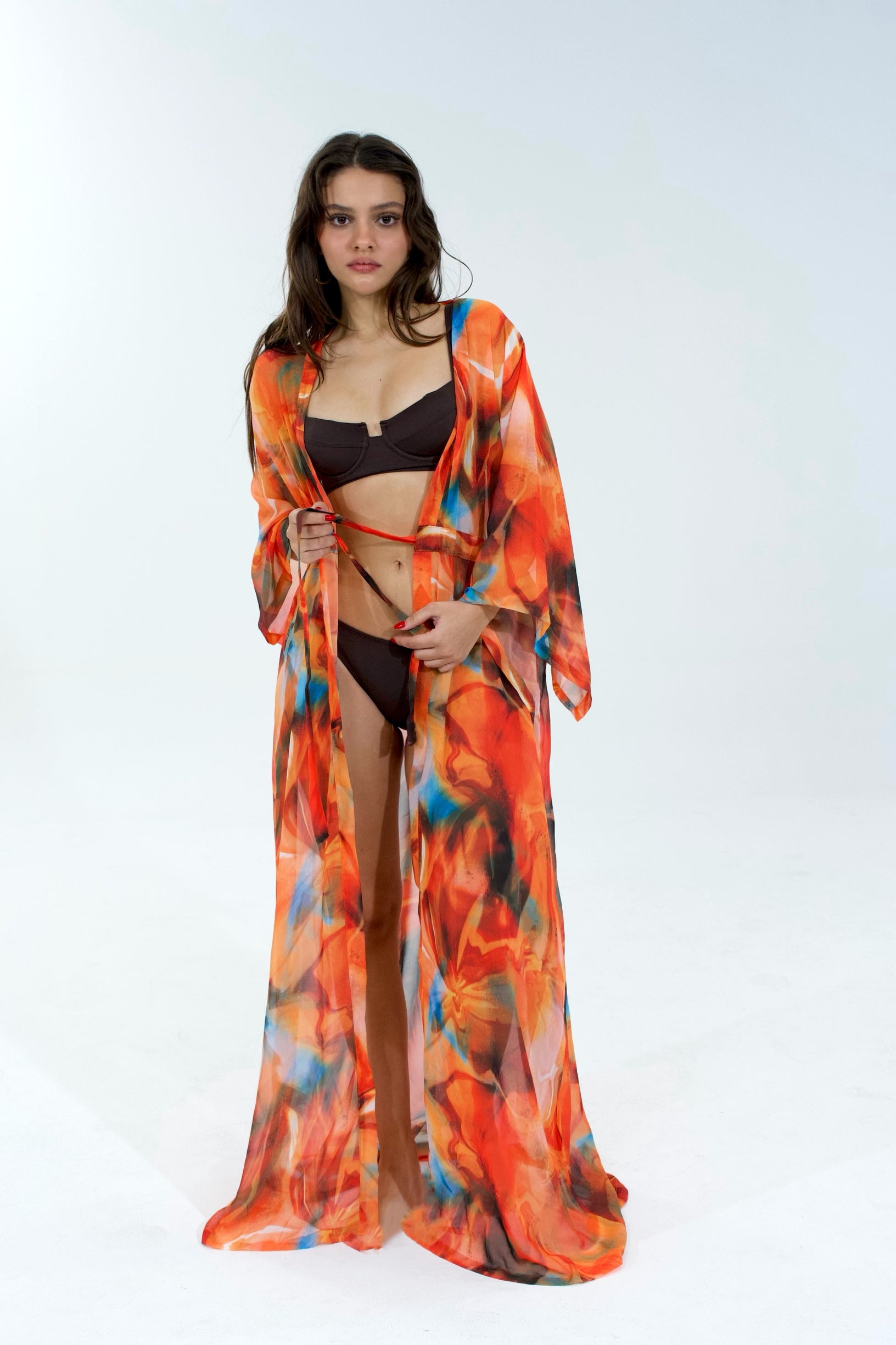 Mar Naranja Kimono