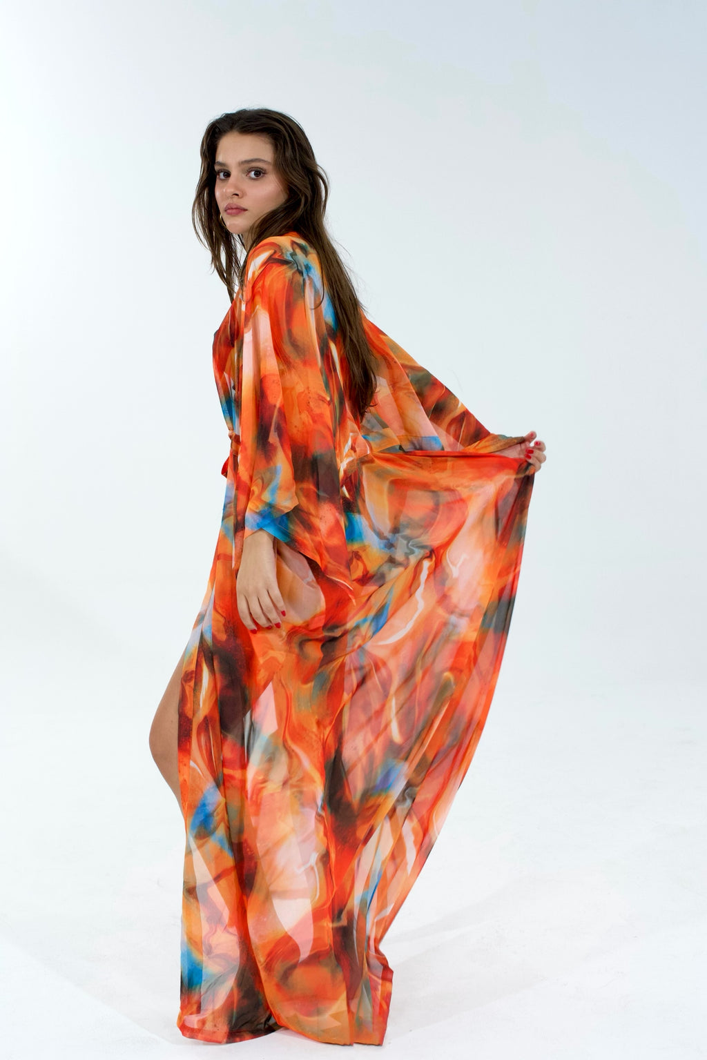 Mar Naranja Kimono