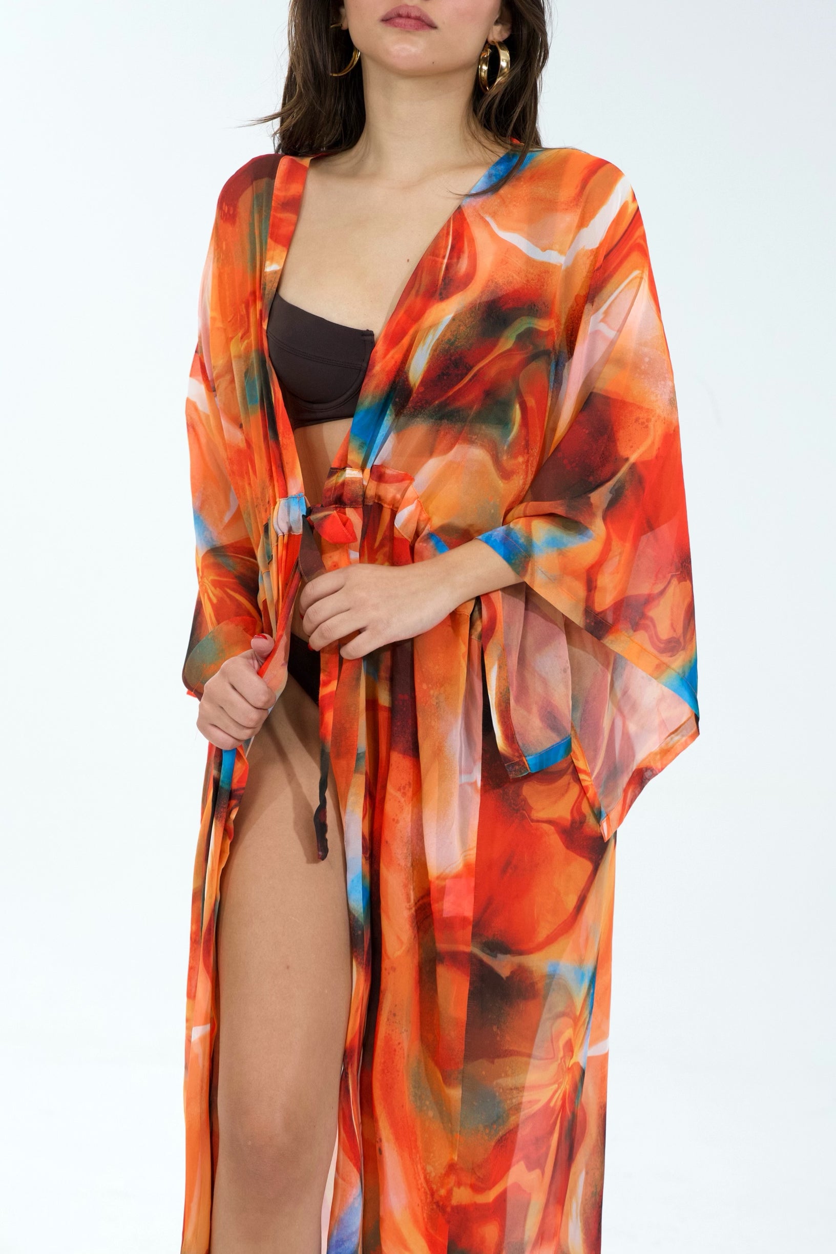 Mar Naranja Kimono