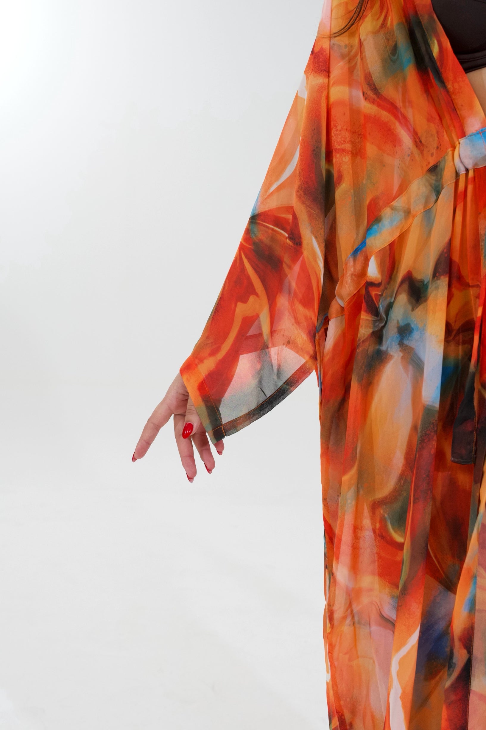 Mar Naranja Kimono