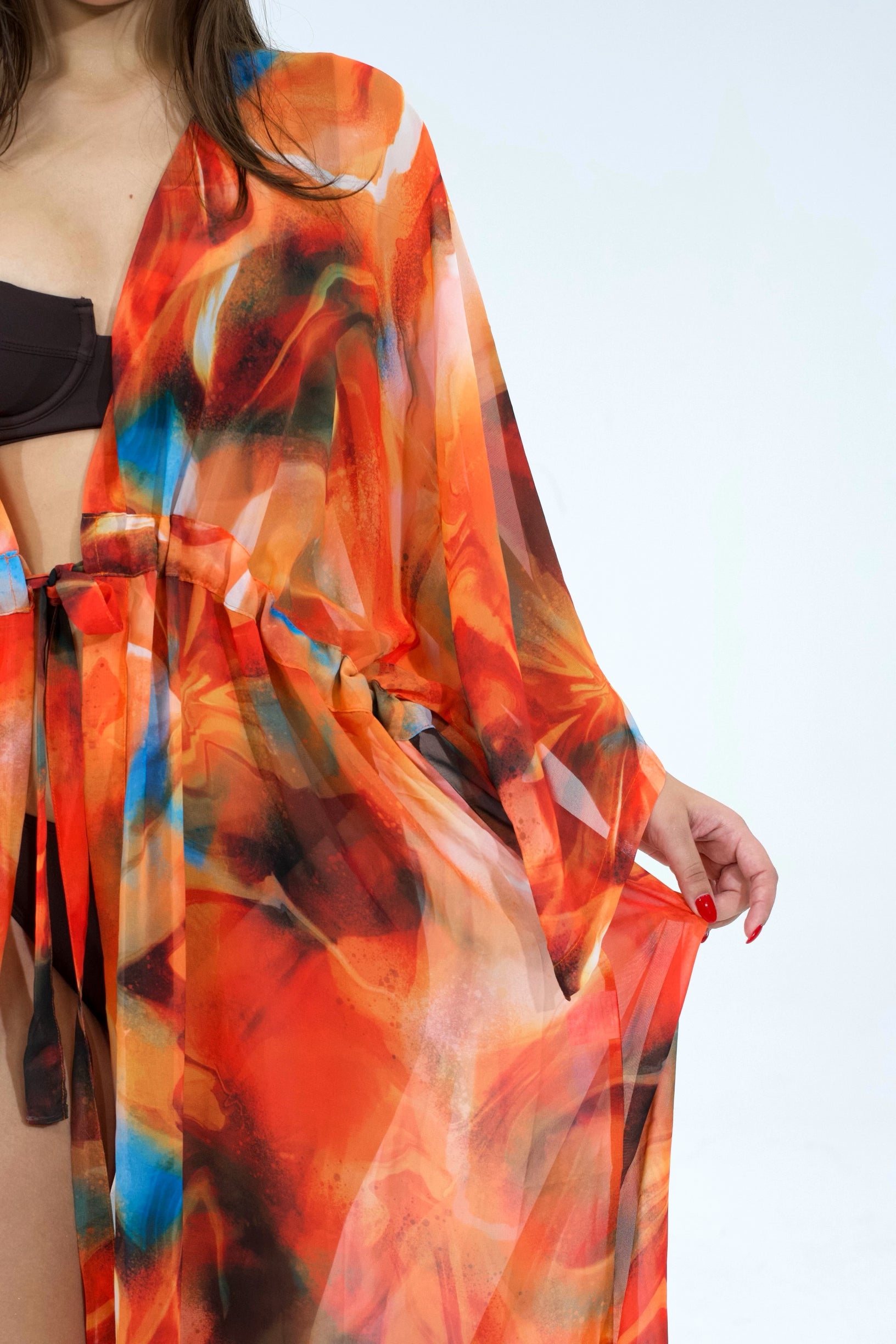 Mar Naranja Kimono